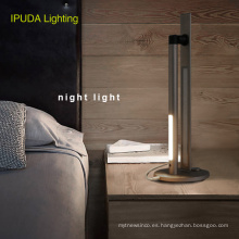 Lámpara de iluminación nocturna LED con batería recargable IPUDA Lighting para lámparas de mesita de noche para el hogar